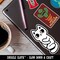 Mermaid Dragon Fish Scales Circle Waterproof Vinyl Phone Tablet Laptop Water Bottle Sticker Set - 5 Pack